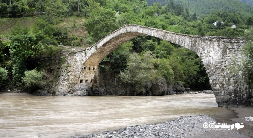  پل ماخونتستی شهر گرجستان کشور باتومی