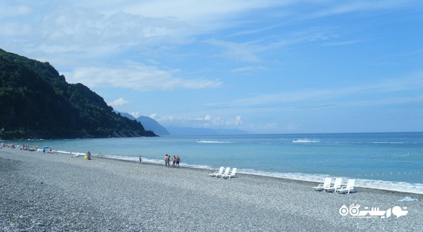 سرگرمی ساحل کوریاتی شهر گرجستان کشور باتومی