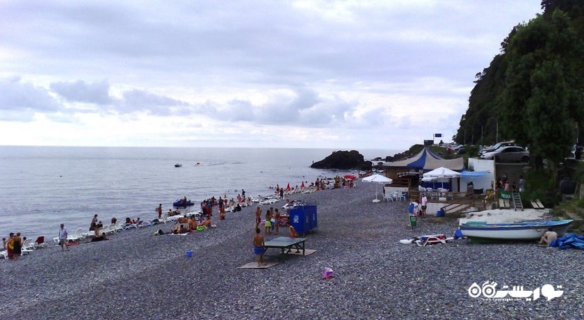سرگرمی ساحل سارپی شهر گرجستان کشور باتومی