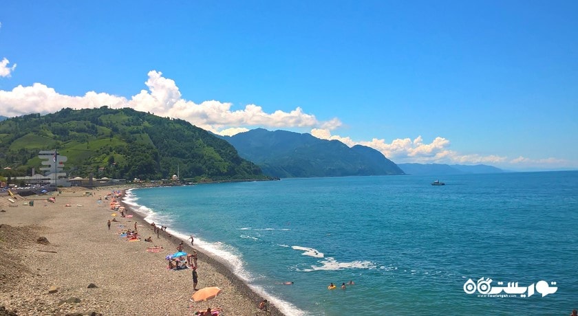سرگرمی ساحل سارپی شهر گرجستان کشور باتومی