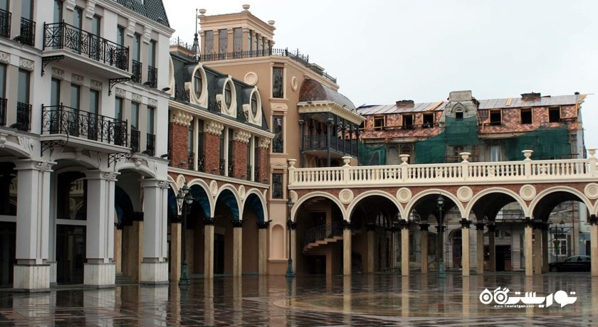  میدان پیازا شهر گرجستان کشور باتومی