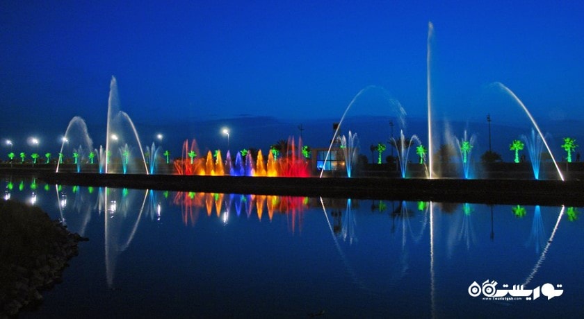  آبنمای رقصان (فواره موزون) شهر گرجستان کشور باتومی