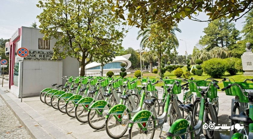 سرگرمی باتوم ولو (دوچرخه سواری) شهر گرجستان کشور باتومی