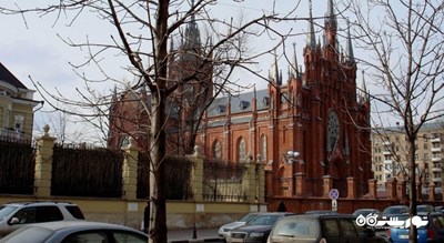  کلیسای کاتولیک مریم مقدس شهر روسیه کشور مسکو
