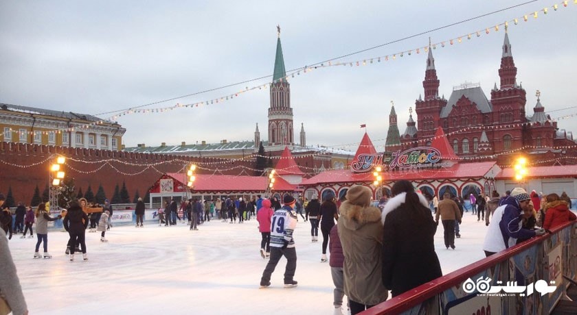 مرکز خرید مرکز خرید گوم (گام) شهر روسیه کشور مسکو