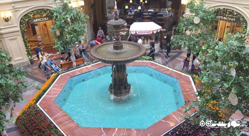 مرکز خرید مرکز خرید گوم (گام) شهر روسیه کشور مسکو