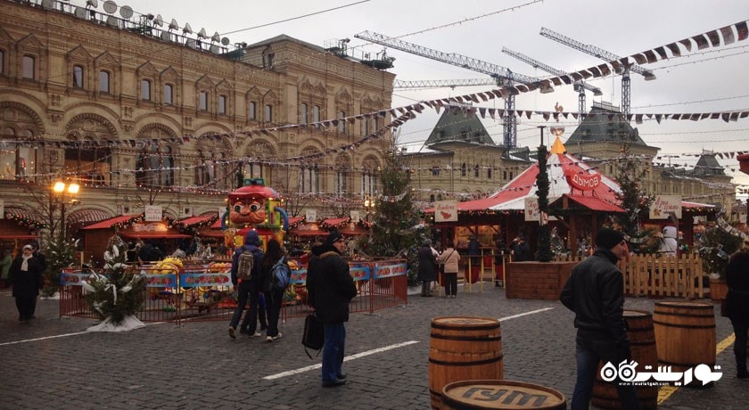 مرکز خرید مرکز خرید گوم (گام) شهر روسیه کشور مسکو