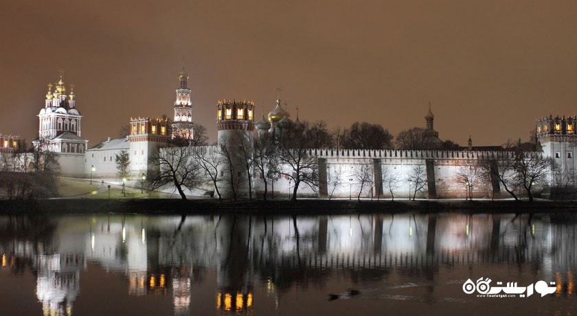  صومعه نووودویچی شهر روسیه کشور مسکو