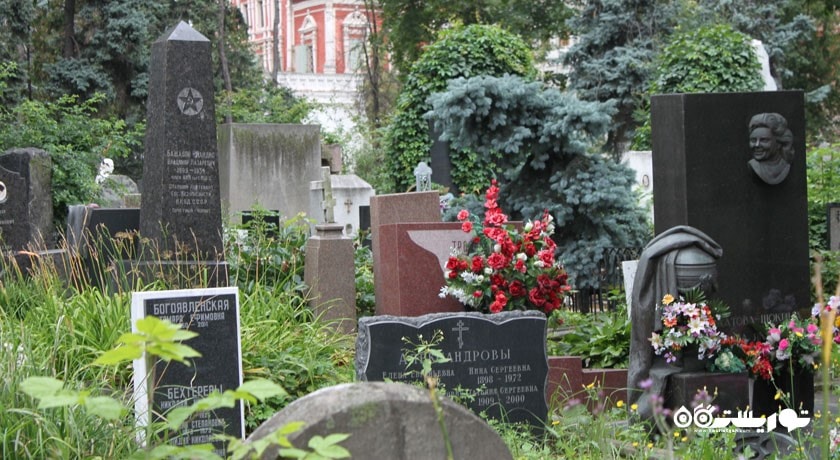  گورستان نووودویچی شهر روسیه کشور مسکو
