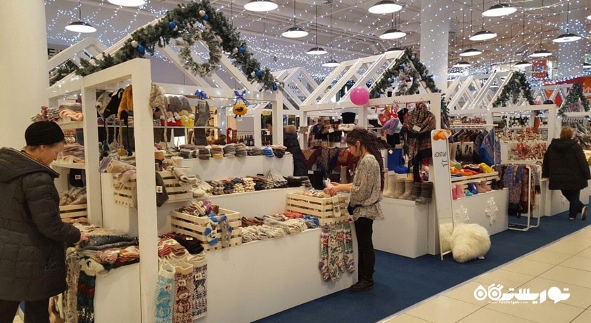 مرکز خرید مرکز خرید آویا پارک شهر روسیه کشور مسکو