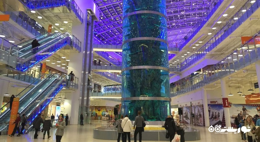 مرکز خرید مرکز خرید آویا پارک شهر روسیه کشور مسکو