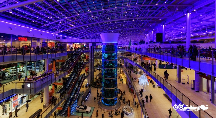 مرکز خرید مرکز خرید آویا پارک شهر روسیه کشور مسکو