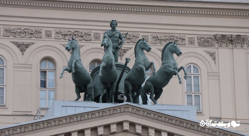 سرگرمی تالار نمایش بولشوی (بالشوی) شهر روسیه کشور مسکو