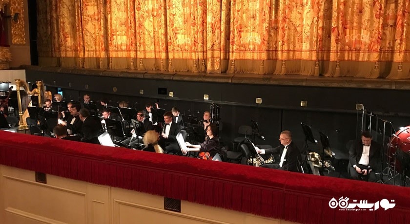 سرگرمی تالار نمایش بولشوی (بالشوی) شهر روسیه کشور مسکو