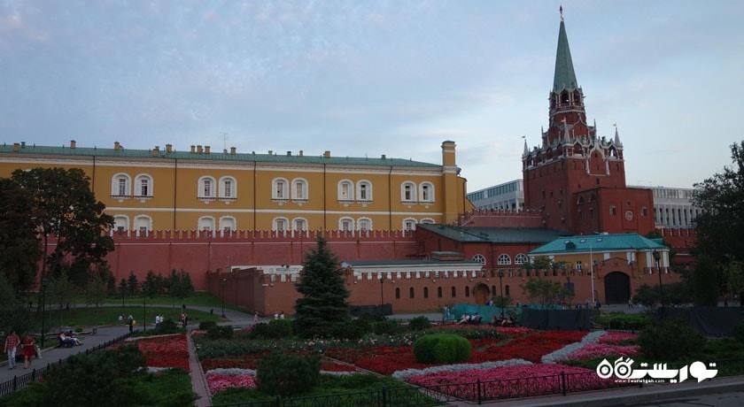 دیوار ها و برج های کرملین -  شهر مسکو