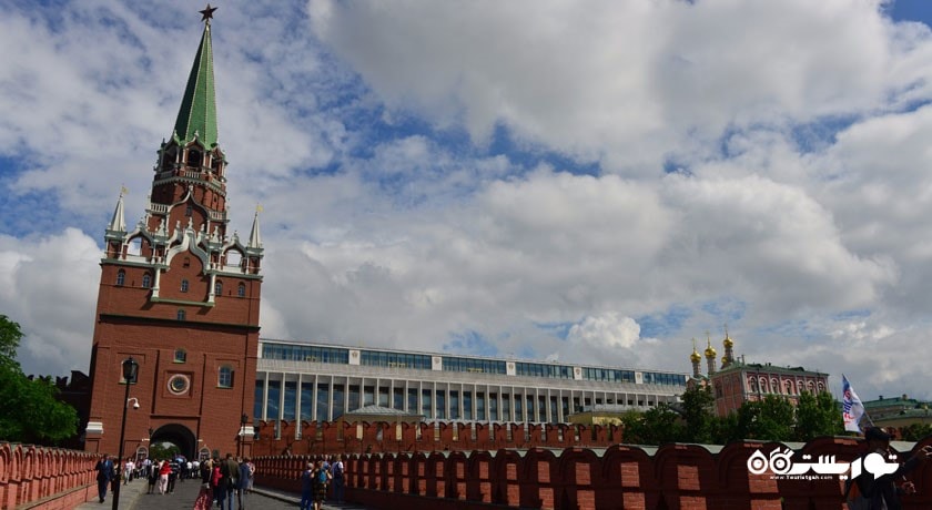 دیوار ها و برج های کرملین -  شهر مسکو