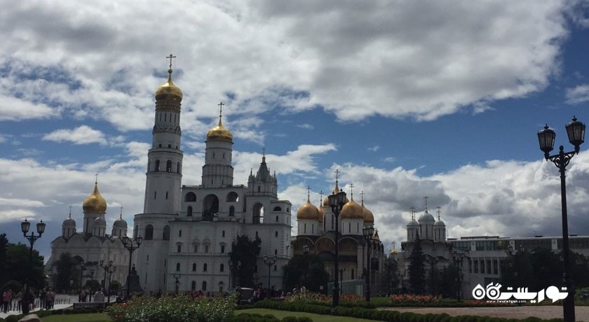  برج ناقوس ایوان مخوف شهر روسیه کشور مسکو