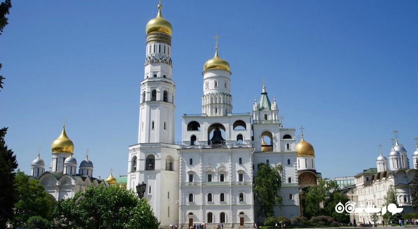  برج ناقوس ایوان مخوف شهر روسیه کشور مسکو