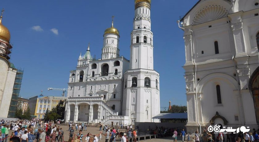  برج ناقوس ایوان مخوف شهر روسیه کشور مسکو