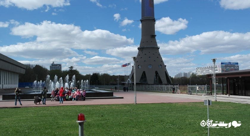  برج اوستانکینو شهر روسیه کشور مسکو