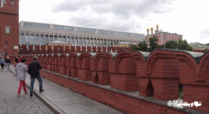 موزه کاخ کرملین مسکو شهر روسیه کشور مسکو