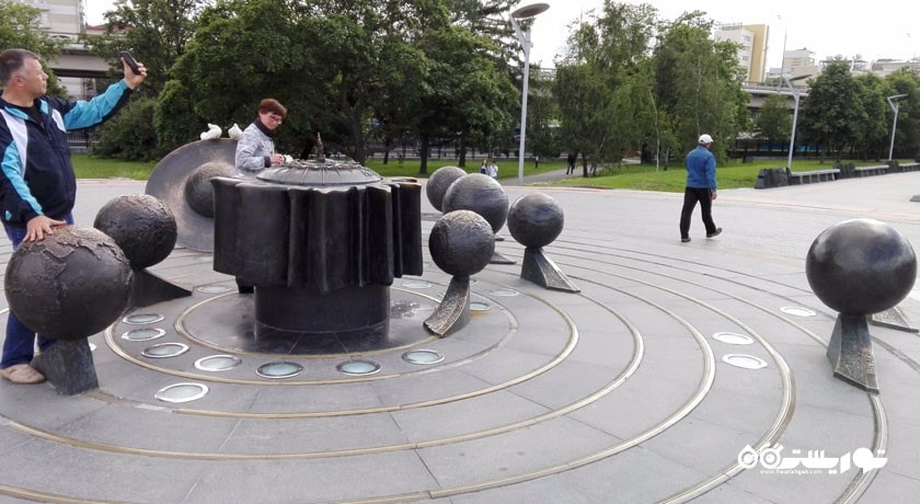  موزه یادبود فضانوردی شهر روسیه کشور مسکو