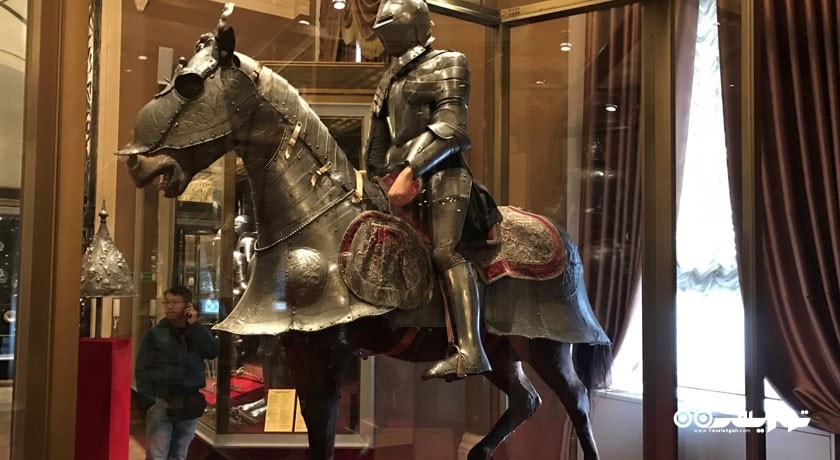  موزه تسلیحات کرملین شهر روسیه کشور مسکو