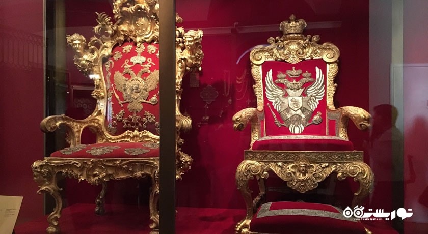  موزه تسلیحات کرملین شهر روسیه کشور مسکو