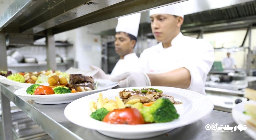 رستوران رستوران های هتل پالم دبی شهر دبی 