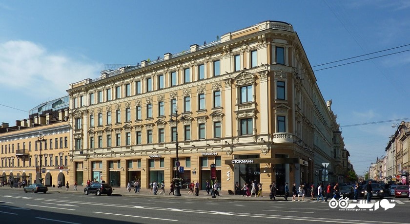 مرکز خرید مرکز خرید نوسکی (استاک من نوسکی سنتر) شهر روسیه کشور سن پترزبورگ