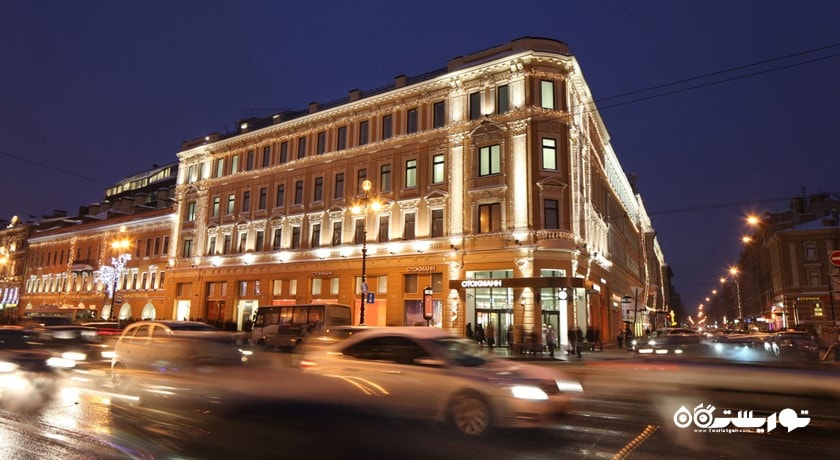 مرکز خرید مرکز خرید نوسکی (استاک من نوسکی سنتر) شهر روسیه کشور سن پترزبورگ