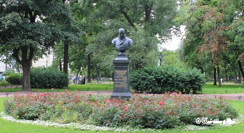 سرگرمی باغ الکساندر سن پترزبورگ (الکساندرفسکی سد) شهر روسیه کشور سن پترزبورگ