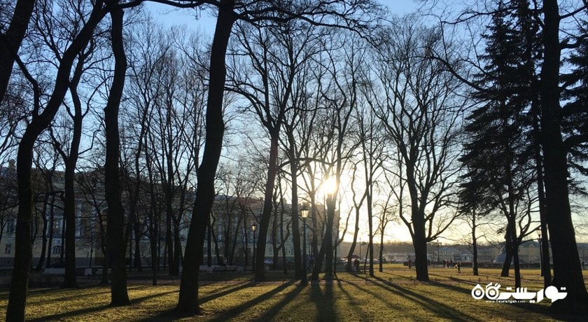 سرگرمی باغ الکساندر سن پترزبورگ (الکساندرفسکی سد) شهر روسیه کشور سن پترزبورگ