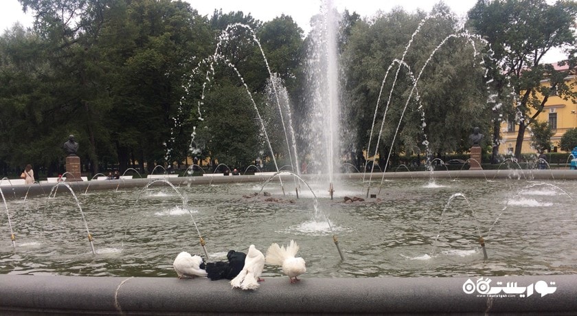 سرگرمی باغ الکساندر سن پترزبورگ (الکساندرفسکی سد) شهر روسیه کشور سن پترزبورگ