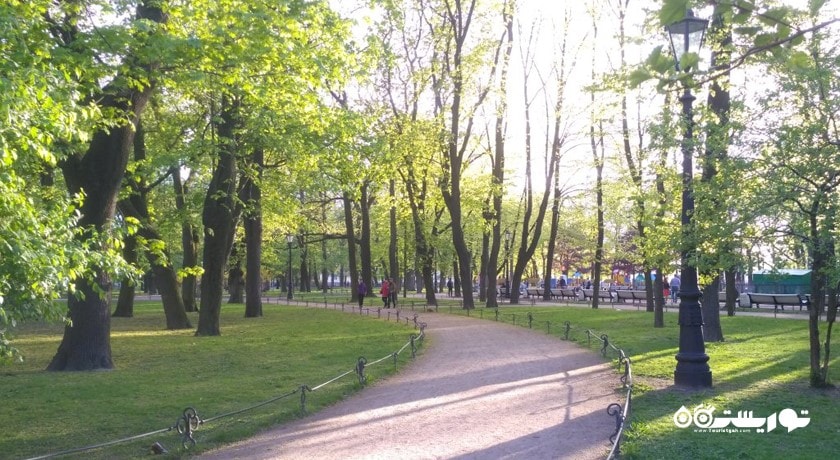 سرگرمی باغ الکساندر سن پترزبورگ (الکساندرفسکی سد) شهر روسیه کشور سن پترزبورگ