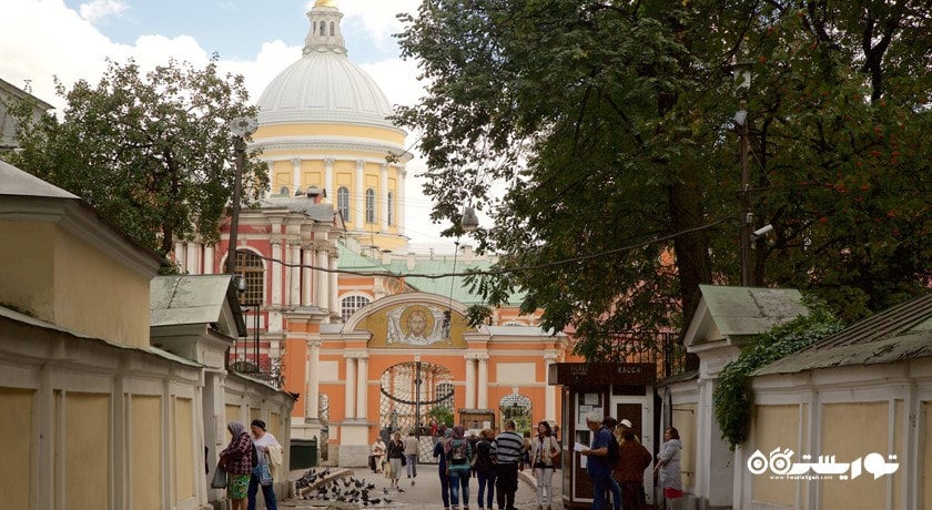  صومعه الکساندر نوسکی شهر روسیه کشور سن پترزبورگ