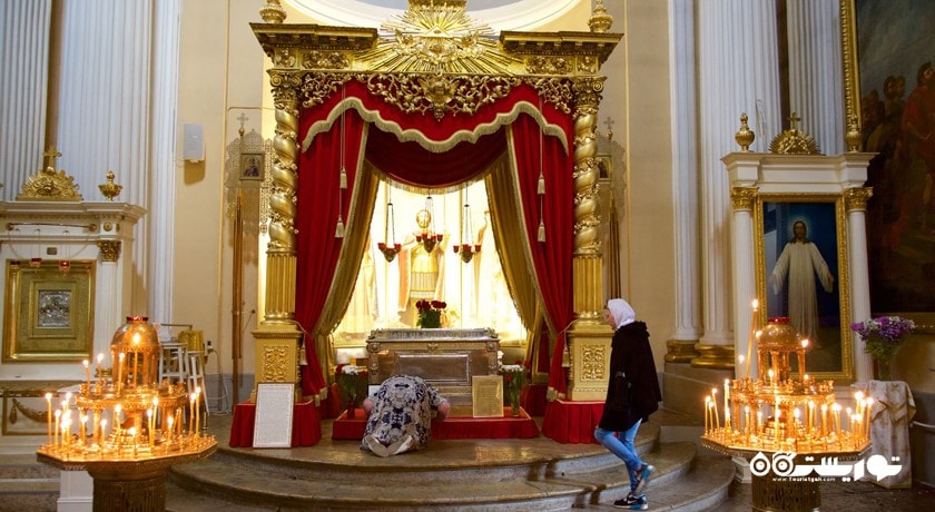  صومعه الکساندر نوسکی شهر روسیه کشور سن پترزبورگ