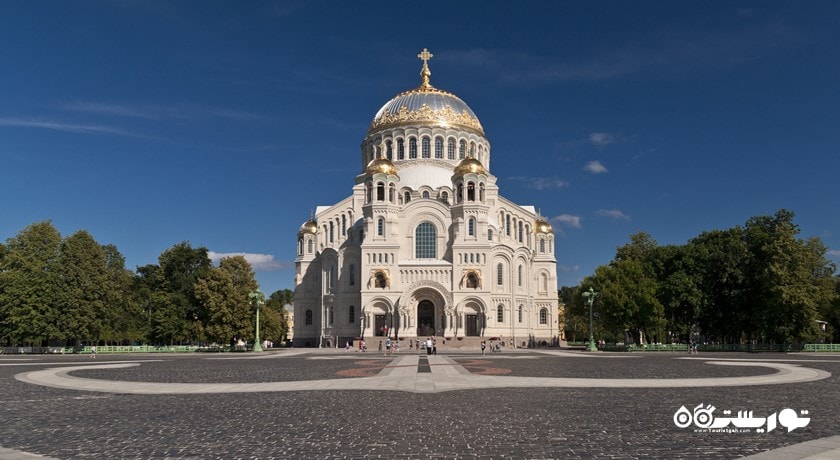  کلیسای جامع نیروی دریایی سنت نیکلاس شهر روسیه کشور سن پترزبورگ