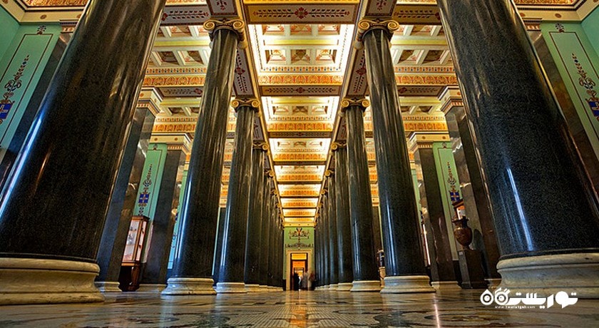  موزه دولتی ارمیتاژ یا هرمیتاژ شهر روسیه کشور سن پترزبورگ