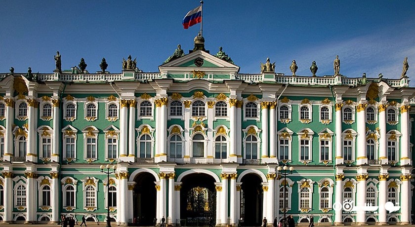  موزه دولتی ارمیتاژ یا هرمیتاژ شهر روسیه کشور سن پترزبورگ