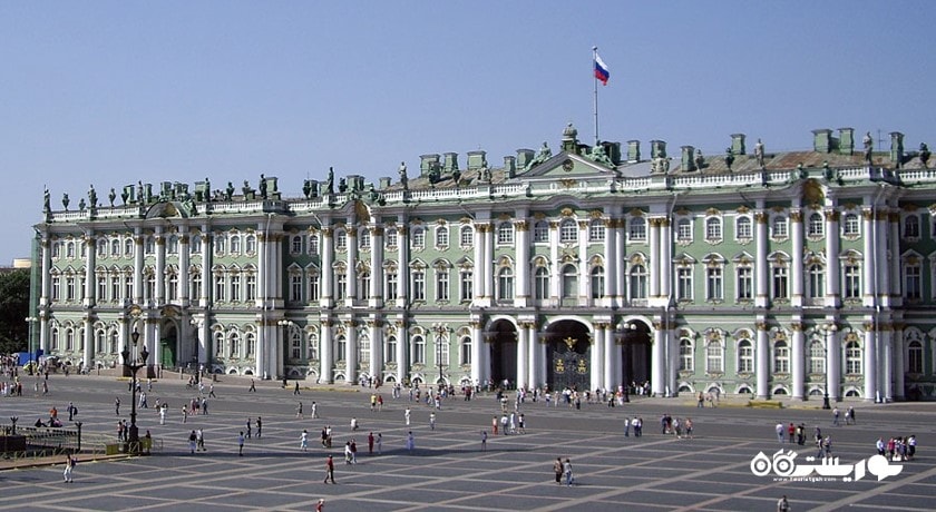  موزه دولتی ارمیتاژ یا هرمیتاژ شهر روسیه کشور سن پترزبورگ