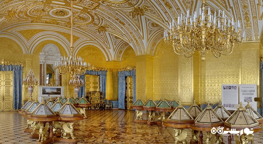  موزه دولتی ارمیتاژ یا هرمیتاژ شهر روسیه کشور سن پترزبورگ