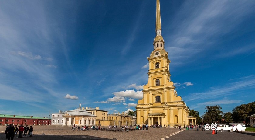  قلعه پیتر و پل و موزه تاریخی سن پترزبورگ شهر روسیه کشور سن پترزبورگ