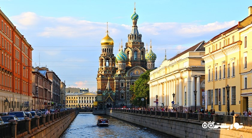 کلیسای ناجی در خون -  شهر سن پترزبورگ
