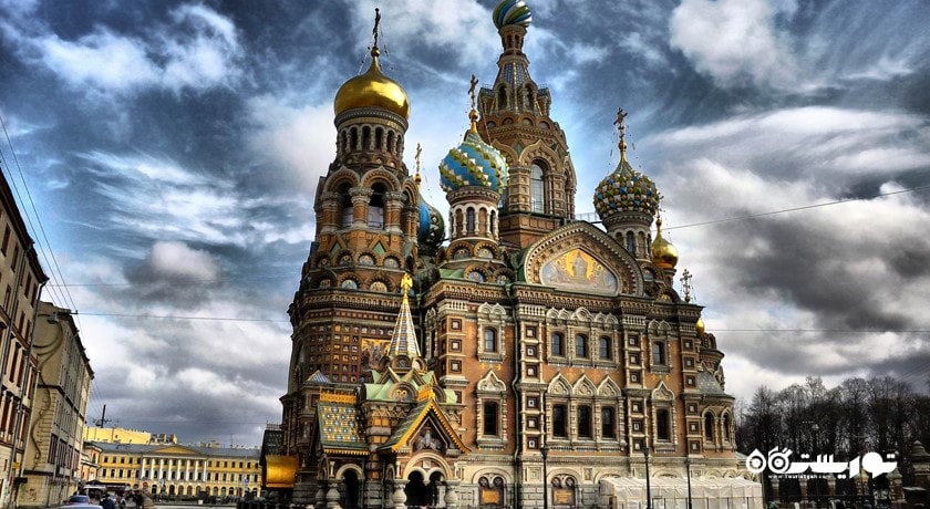کلیسای ناجی در خون -  شهر سن پترزبورگ