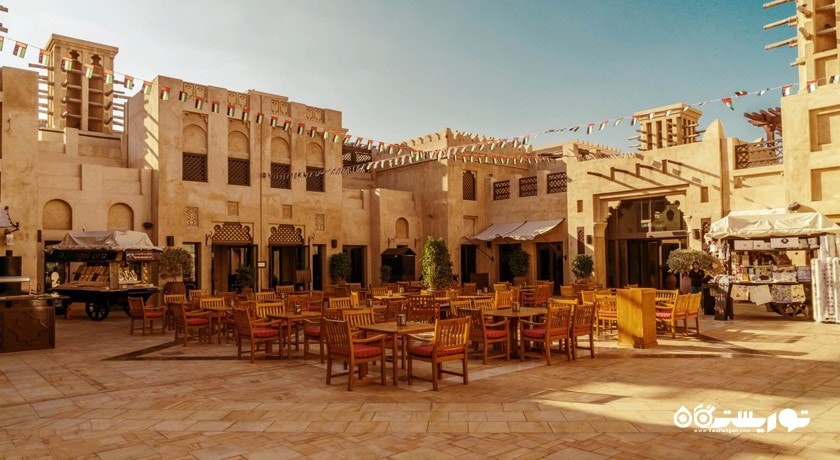 مرکز خرید بازار مدینه جمیرا شهر امارات متحده عربی کشور دبی
