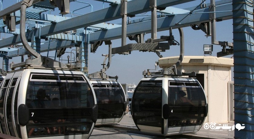 سرگرمی تله کابین خور دبی شهر امارات متحده عربی کشور دبی