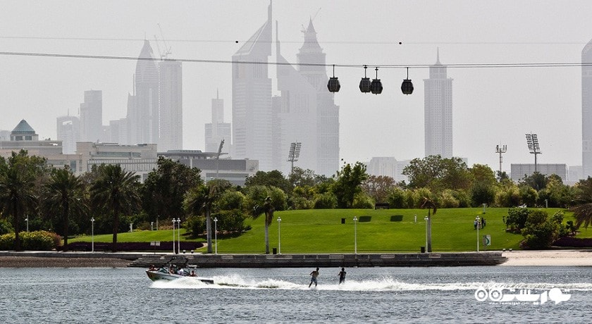 سرگرمی تله کابین خور دبی شهر امارات متحده عربی کشور دبی