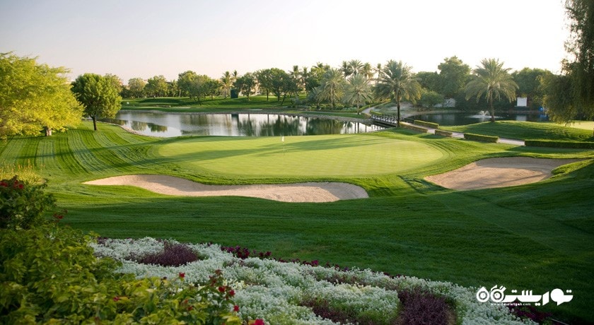 سرگرمی گلف در دبی شهر امارات متحده عربی کشور دبی