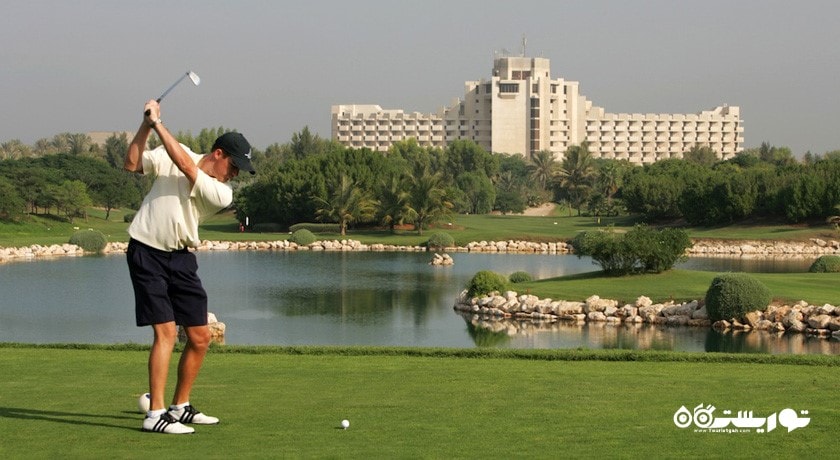 سرگرمی گلف در دبی شهر امارات متحده عربی کشور دبی